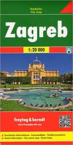 Zagreb f&b (r): Stadskaart 1:15 000 (PLANS DE VILLE - 1/20.000) indir