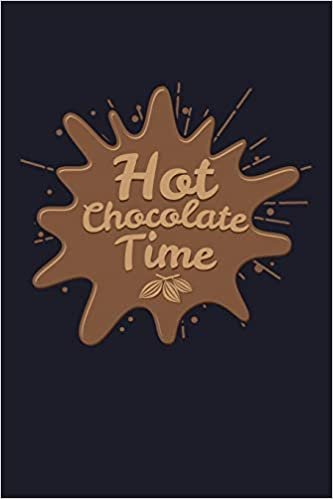indir Hot Chocolate Time: Blank Paper Sketch Book - Artist Sketch Pad Journal for Sketching, Doodling, Drawing, Painting or Writing