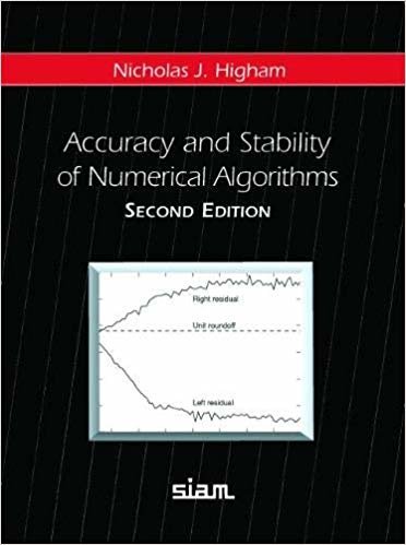 indir Accuracy and Stability of Numerical Algorithms