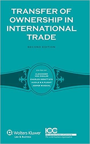 اقرأ Transfer of Ownership in International Trade الكتاب الاليكتروني 
