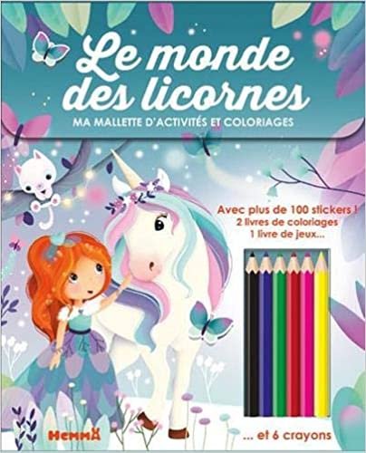 indir Ma mallette d&#39;activités et coloriages - Le monde des licornes