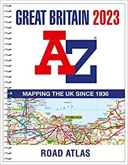 تحميل Great Britain A-Z Road Atlas 2023 (A4 Spiral)