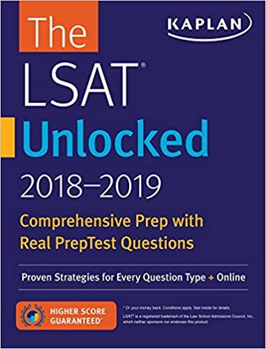 تحميل LSAT Unlocked 2018-2019: Proven Strategies For Every Question Type + Online