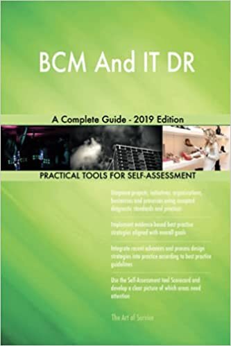 indir Blokdyk, G: BCM and IT DR A Complete Guide - 2019 Edition