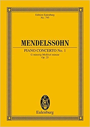 Piano Concerto No.1 Op. 25 in g minor. Miniature Score indir