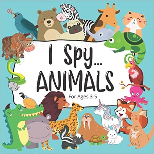indir I Spy Animals: A Fun Search and Find Game for Kids 3-5 | Colorful Alphabet A-Z | Toddlers, PreSchoolers and Kindergarteners