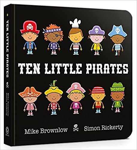Ten Little Pirates Board Book indir