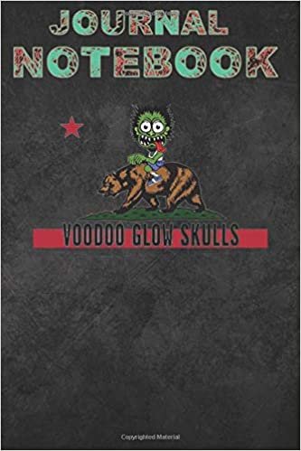 Journal Notebook, Composition Notebook: Voodoo Glow Skulls American Rock Band 7 in x 9 in x 100 Lined and Blank Pages for Notes, To Do Lists, Journal, Soft Cover, Matte Finish