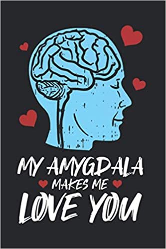 My Amygdala Makes Me Love You: Funny Psychologist 2021 Planner | Weekly & Monthly Pocket Calendar | 6x9 Softcover Organizer | For Psyche, Diagnostic And Therapy Fan