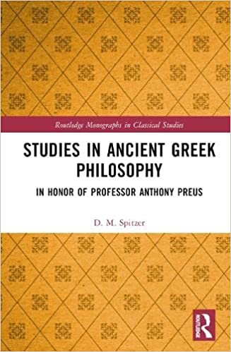 تحميل Studies in Ancient Greek Philosophy: In Honor of Professor Anthony Preus