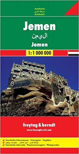 Yemen f&b (+r): Wegenkaart 1:1 000 000 indir