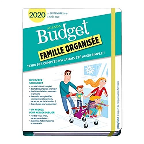 Agenda du budget 2020 (de sept 2019 à août 2020): Chaque jour, un espace d'organisation, une recette pour le dîner et la liste de courses associée ! (P.BAC FRIGOGAMM) indir
