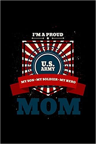 indir I&#39;m A Proud U.S. Army Mom My Son. My Soldier. My Hero.: Blank Paper Sketch Book - Artist Sketch Pad Journal for Sketching, Doodling, Drawing, Painting or Writing