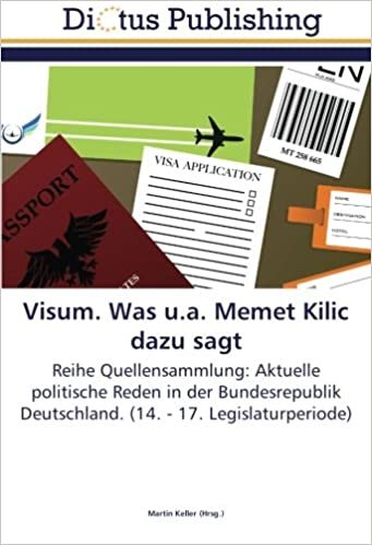 indir Visum. Was u.a. Memet Kilic dazu sagt: Reihe Quellensammlung: Aktuelle politische Reden in der Bundesrepublik Deutschland. (14. - 17. Legislaturperiode)