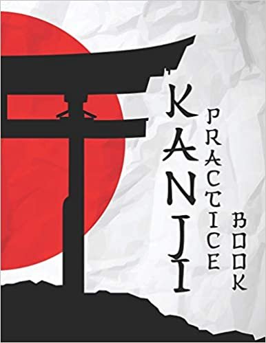 تحميل Kanji Practice Book: Kanji Practice Paper with Cornell Notes: Japanese Shinto Shrine Red Sun Flag of Japan