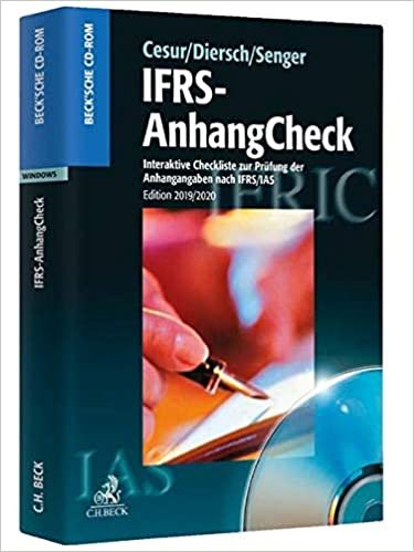 IFRS-AnhangCheck DVD Edition 2019/2020: Interaktive Checkliste zur Prüfung der Anhangangaben nach IFRS/IAS - Rechtsstand: voraussichtlich 1. Januar 2020 indir