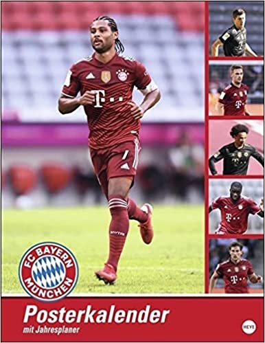 FC Bayern Muenchen Posterkalender 2023 ダウンロード