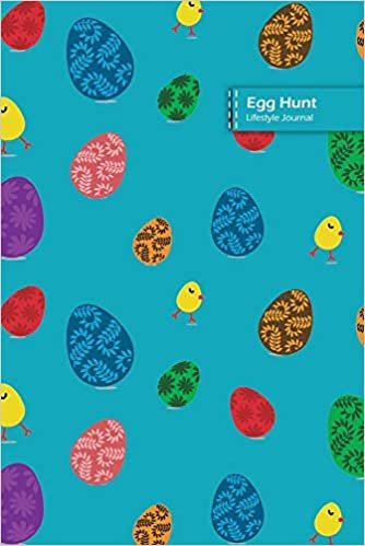 تحميل Egg Hunt Lifestyle Journal, Blank Write-in Notebook, Dotted Lines, Wide Ruled, Size (A5) 6 x 9 In (Royal Blue)