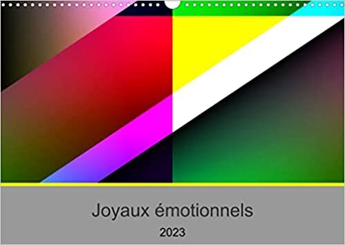 Joyaux émotionnels (Calendrier mural 2023 DIN A3 horizontal): Art abstrait éveillant nos sens et nos émotions. (Calendrier mensuel, 14 Pages )