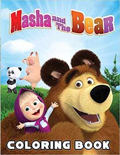 تحميل Masha and the Bear Coloring Book: For Kids