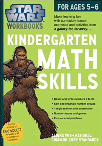 ダウンロード  Star Wars Kindergarten Math Skills, for Ages 5-6 (Star Wars Workbooks) 本
