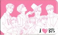 Бесплатно   Скачать Чехол для карточек "I love BTS"