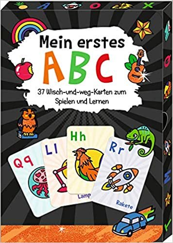 Wisch-und-weg-Wendekarten - Funny Patches - Mein erstes ABC: 37 Wendekarten zum Spielen und Lernen indir