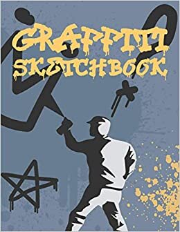 Graffiti Sketchbook: Graffiti Skizzenbuch | DIN A4 | Blanko Sketchbook mit 108 Seiten für Sprayer zum Selbstgestalten von Graffiti Pieces | Ideales Geschenk für einen Künstler (v. Sprayer) indir