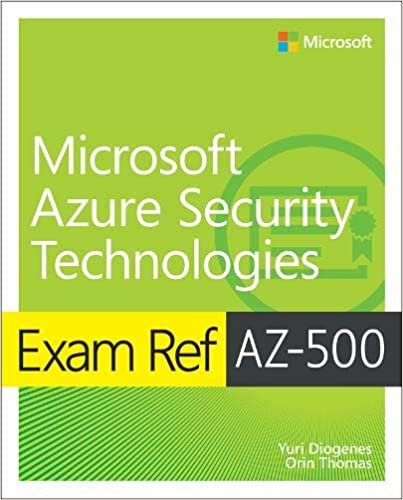 ダウンロード  Exam Ref AZ-500 Microsoft Azure Security Technologies 本