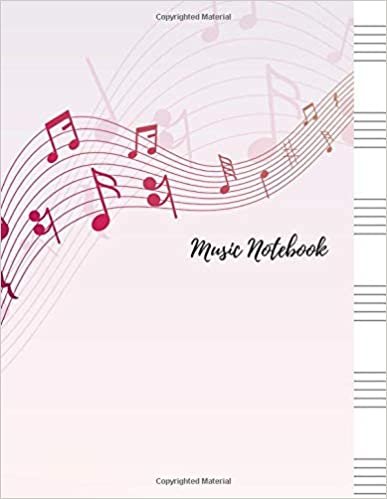 Music Notebook: Large 500 Pages, big book manuscript of staff paper