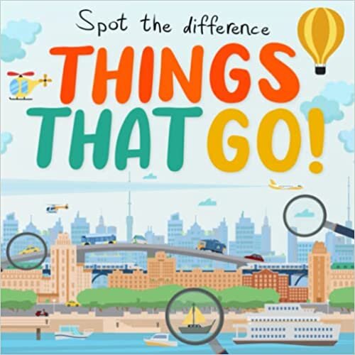تحميل Spot the Difference - Things That Go!: A Fun Search and Solve Book for Kids (Ages 4-7)