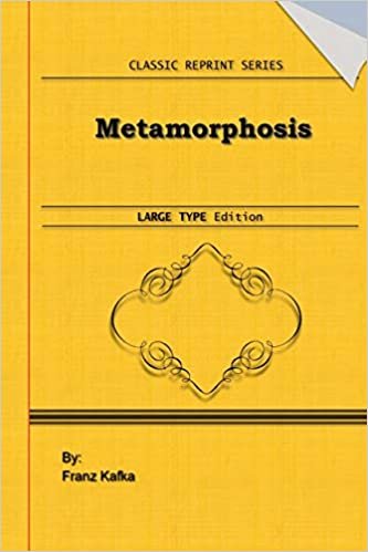اقرأ Metamorphosis: Large Print Edition: Classic Novel Reprint الكتاب الاليكتروني 