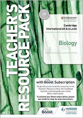 Cambridge International AS & A Level Biology Teacher's Resource Pack with Boost Subscription