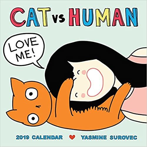 ダウンロード  CAT vs. HUMAN 2019 Wall Calendar 本