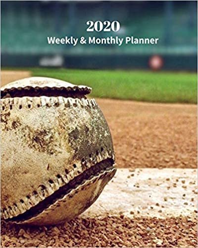 2020 Weekly and Monthly Planner: Monthly Calendar with U.S./UK/ Canadian/Christian/Jewish/Muslim Holidays– Calendar in Review/Notes 8 x 10 in.-Baseball Recreation Sports indir