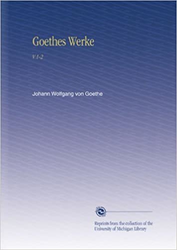 Goethes Werke: V.1-2 indir