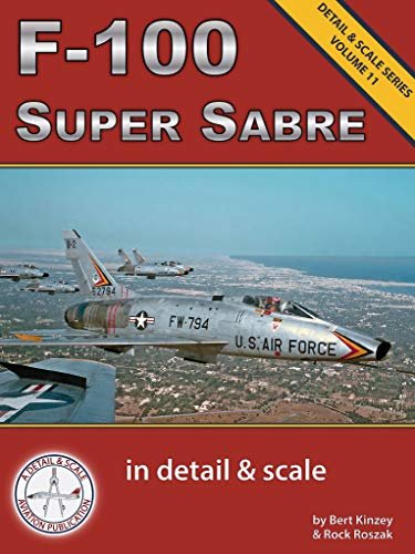 F-100 Super Sabre in Detail & Scale (Detail & Scale Series Book 11) (English Edition)