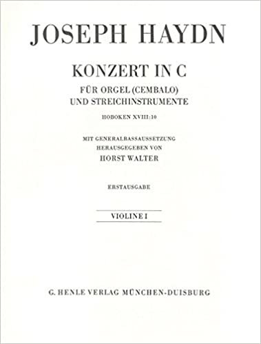 Konzert für Orgel (Cembalo) mit Streichinstrumenten C-dur Hob. XVIII:10 (Erstausgabe) indir