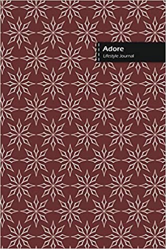 تحميل Adore Lifestyle Journal, Blank Write-in Notebook, Dotted Lines, Wide Ruled, Size (A5) 6 x 9 In (Brown)