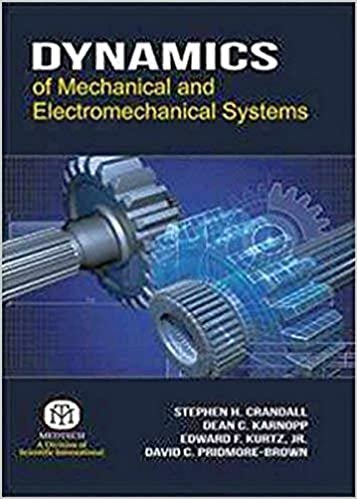 Stephen H. Crandall Dynamics Of Mechanical And Electromechanical Systems By Stephen H. Crandall تكوين تحميل مجانا Stephen H. Crandall تكوين