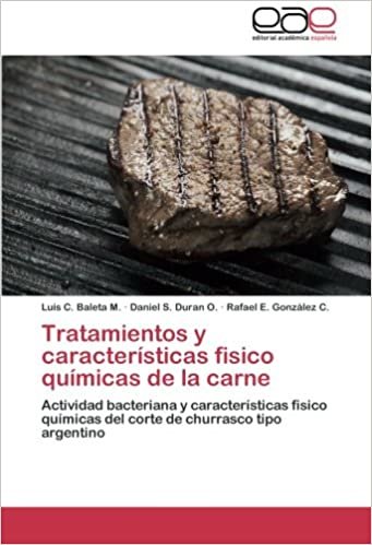 Tratamientos y características fisico químicas de la carne: Actividad bacteriana y características fisico químicas del corte de churrasco tipo argentino indir