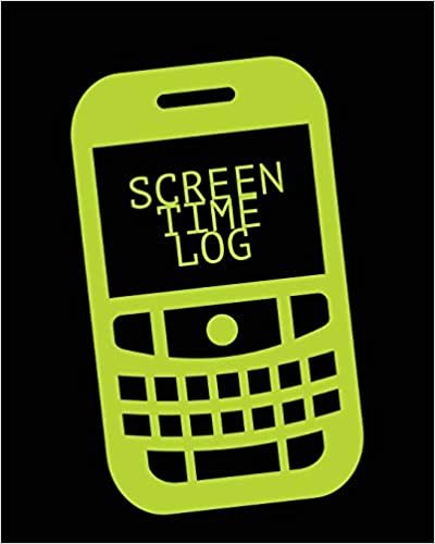 indir Screen Time Log: Daily Track Kids Screenfree Digital Detox, Screen Activities Tracker, For Parents, Journal, Book