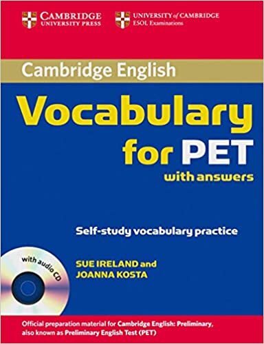 Cambridge Vocabulary for PET: Edition with answers and Audio CD