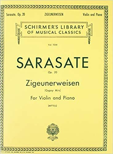 Zigeunerweisen Gypsy Aires, Op. 20: Violin and Piano (Schirmer Library of Classics) ダウンロード