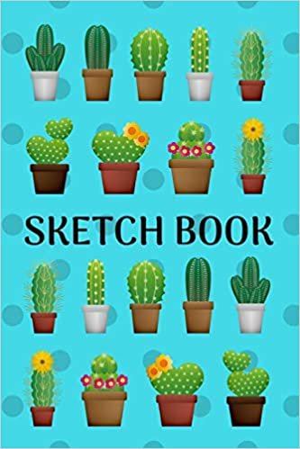 تحميل Sketch Book: Cactus; 100 sheets/200 pages; 6&quot; x 9&quot;