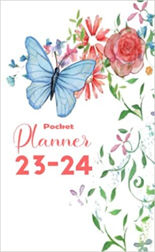 Monthly Pocket Planner 2023-2024 For Purse: 2 Year Small Pocket Appointment Calendar Purse Size 4 x 6.5 | 24 Months with Holidays , Important Dates | Agenda January 2023-December 2024 | Pocket Calendar 23-24 Monthly Only ( Time Management Planner 23-24)