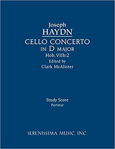 Cello Concerto in D major, Hob.VIIb: 2: Study score indir