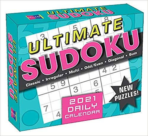ダウンロード  Ultimate Sudoko 2021 Calendar: Classic, Irregular, Multi, Odd/Even, Diagonal, Sum 本