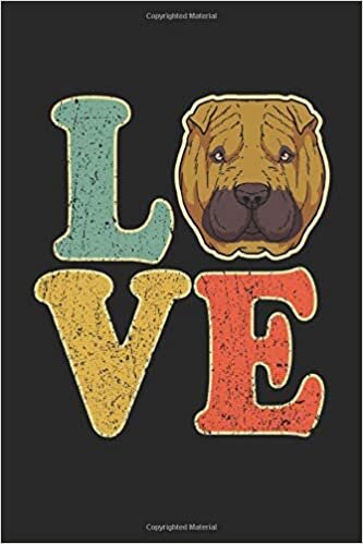 indir L.O.V.E: 6&quot; x 9&quot; Dot Grid - Notebook - Memo Book - Paperback - Journal - Diary - A funny gift for a dog owner and puppy lover. Also a great as a gift ... there love there pet and four legged friend.