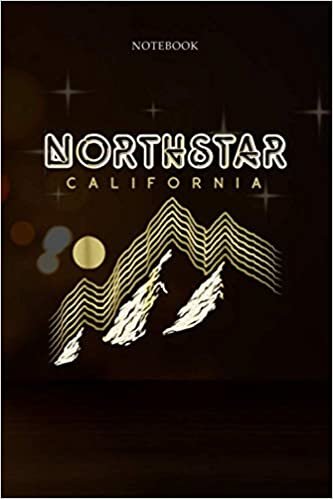 6x9 inch Lined Journal Notebook Northstar California USA Ski Resort 1980s Retro: Hour, 114 Pages, Financial, Pretty, Budget Tracker, Planning, 6x9 inch, To Do List ダウンロード